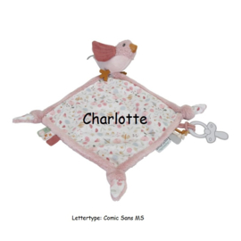 Little Dutch Knuffeldoekje Flowers & Butterflies met of zonder naam