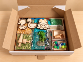 Sensory Play Box Vijver evt. met naam