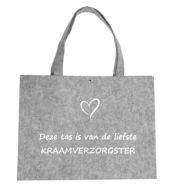 Vilten Tas Deze tas is van de liefste Kraamverzorgster