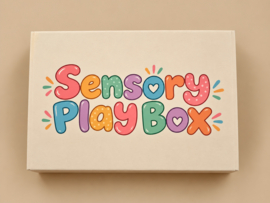 Sensory Play Box Prinses evt. met naam