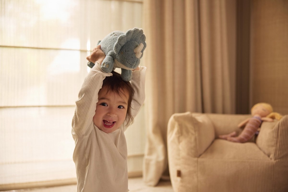 Jollein Knuffel Dino Roarsome met of zonder Naam