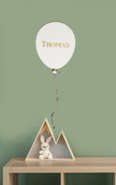 Houten Ballon met Naam
