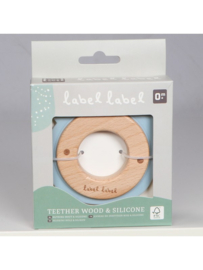 Label Label bijtring Beer blauw