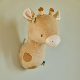 Little Dutch Dierenkop Giraffe met GRATIS Safari Naam Bord
