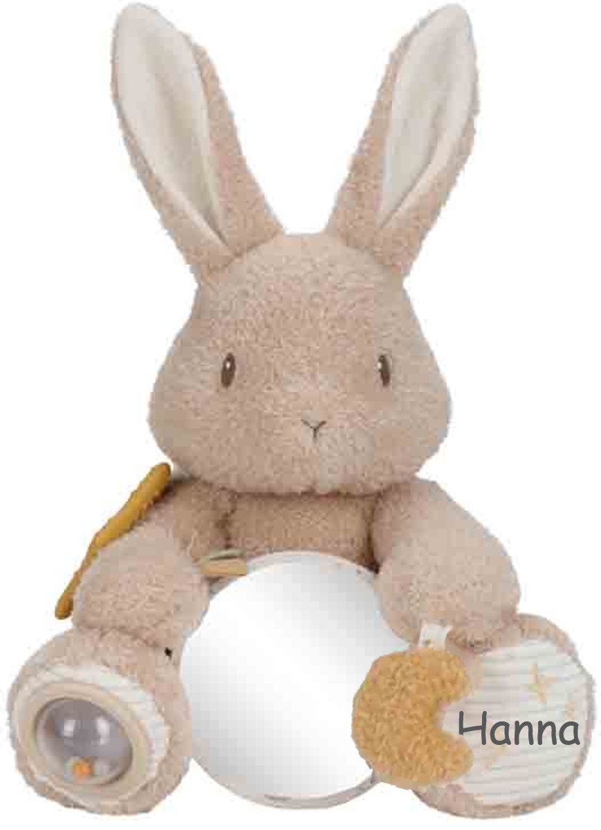 Little Dutch Pluche Activiteitenknuffel Konijn met of zonder Naam