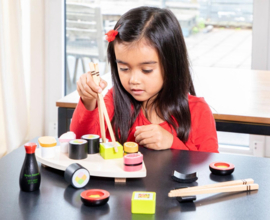New Classic Toys Houten Sushi set met of zonder naam