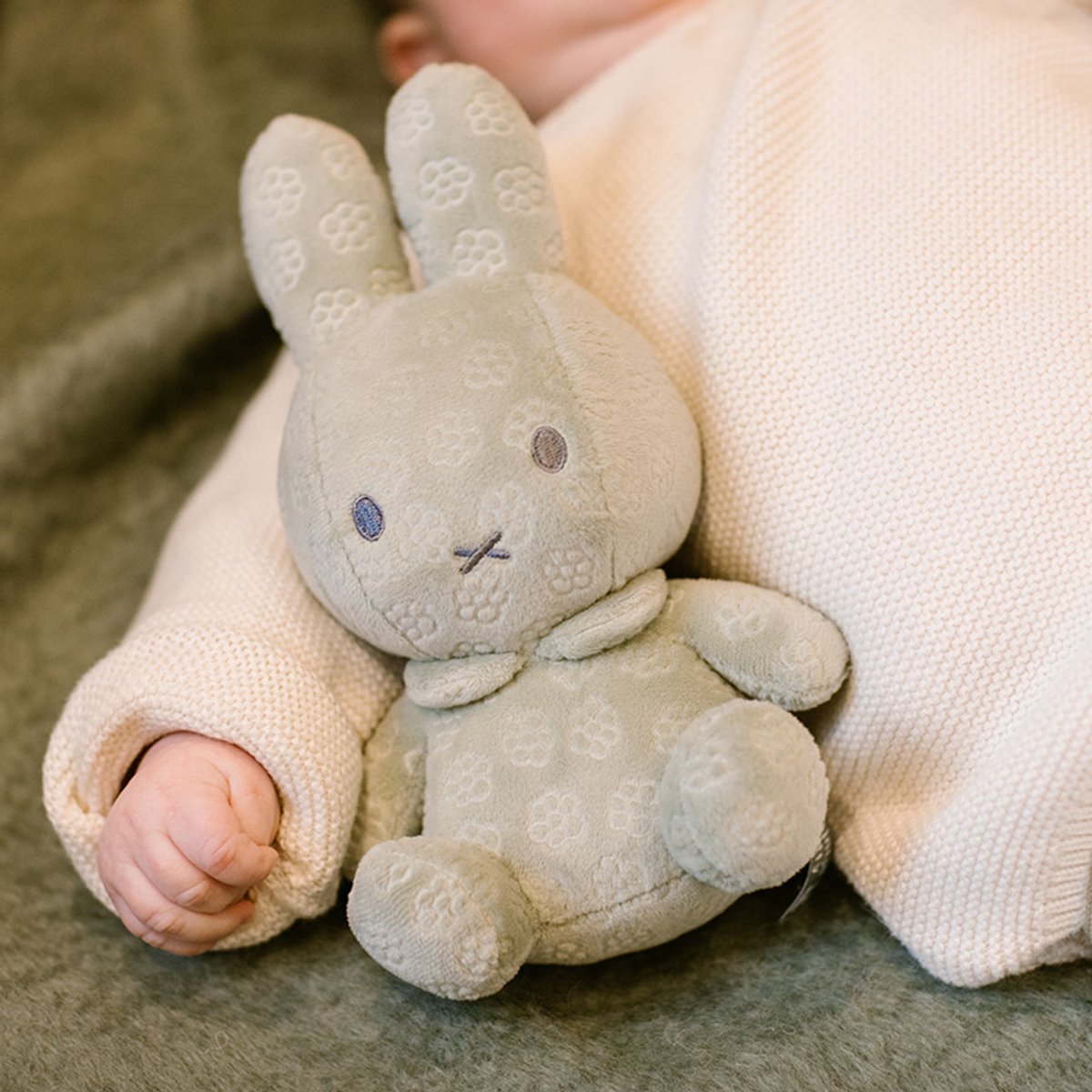 Nijntje Knuffel Groen met of zonder Naam