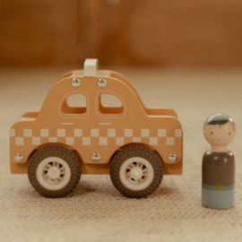 Little Dutch houten taxi met of zonder naam
