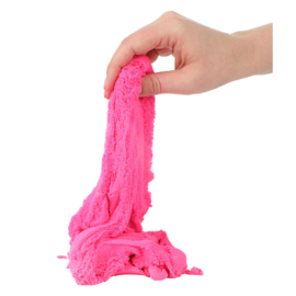 Rekbaar Fluffy Speelzand Roze