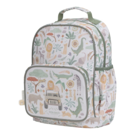 Little Dutch Rugzak Safari Friends 35 cm met of zonder naam