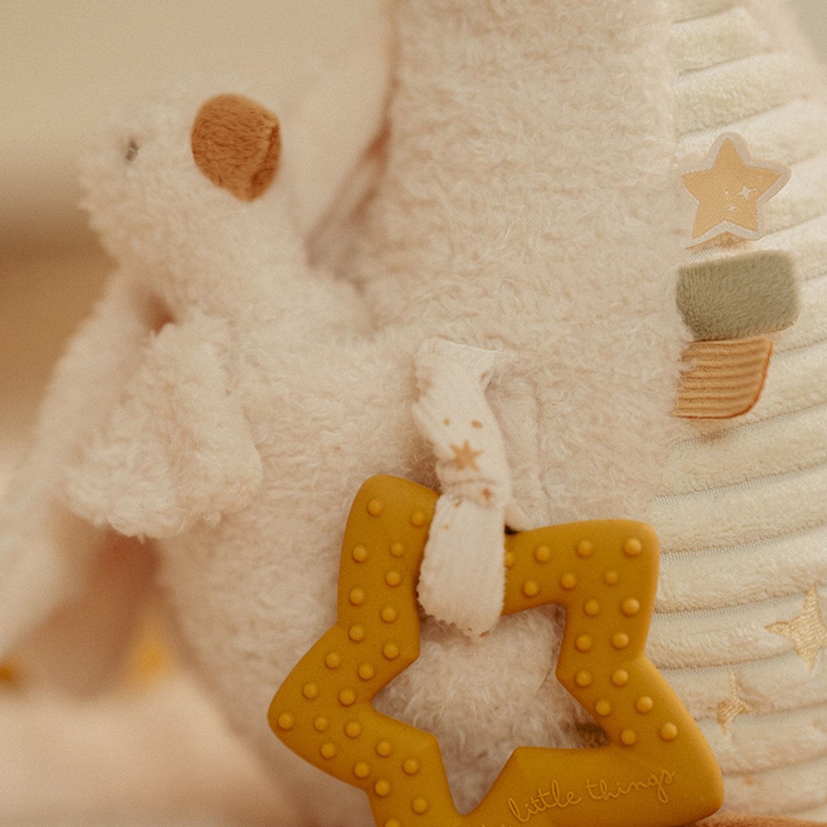 Little Dutch Pluche Activiteitenknuffel Gans met of zonder Naam