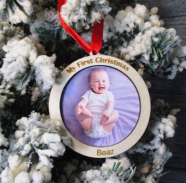Kerstbal met  Foto