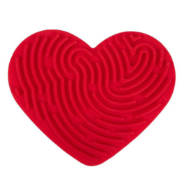 Curly Board - Figurenplaat Hart Rood groot