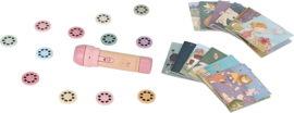 Little Dutch Verhalen Projector Zaklamp Roze met of zonder Naam