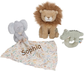 Little Dutch Safari Friends Giftset met of zonder Naam