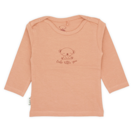 CuteLY Shirt met lange mouw en koala print oud roze