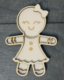 Vulvorm Gingerbread Vrouwtje
