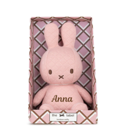 Nijntje Knuffel Roze Giftbox met of zonder Naam