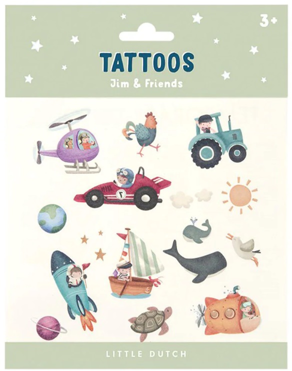 Little Dutch Tattoos Jim & Friends