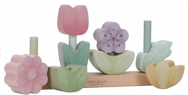 Little Dutch Stapelaar Bloemen met of zonder Naam & Geboortedatum
