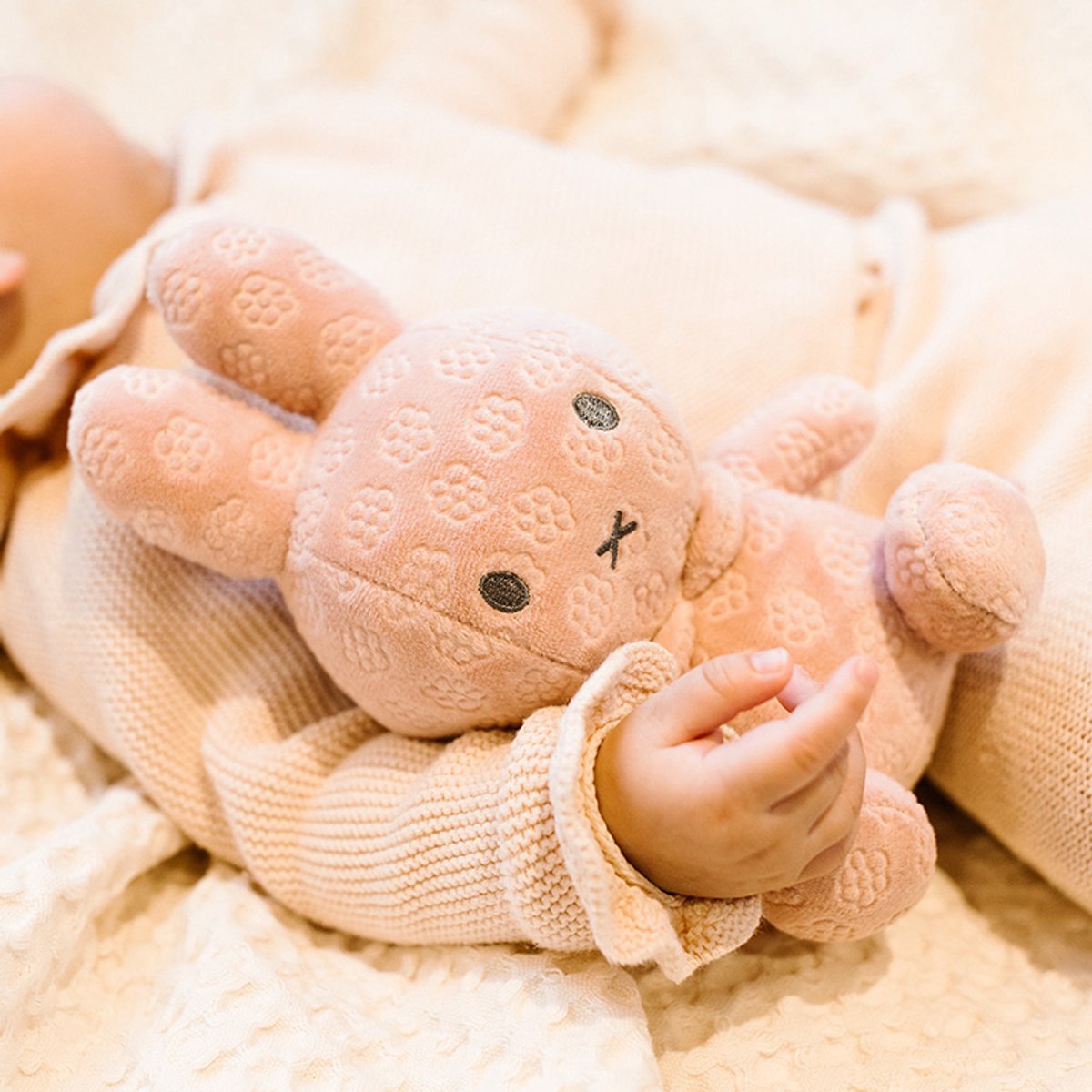 Nijntje Knuffel Roze met of zonder Naam