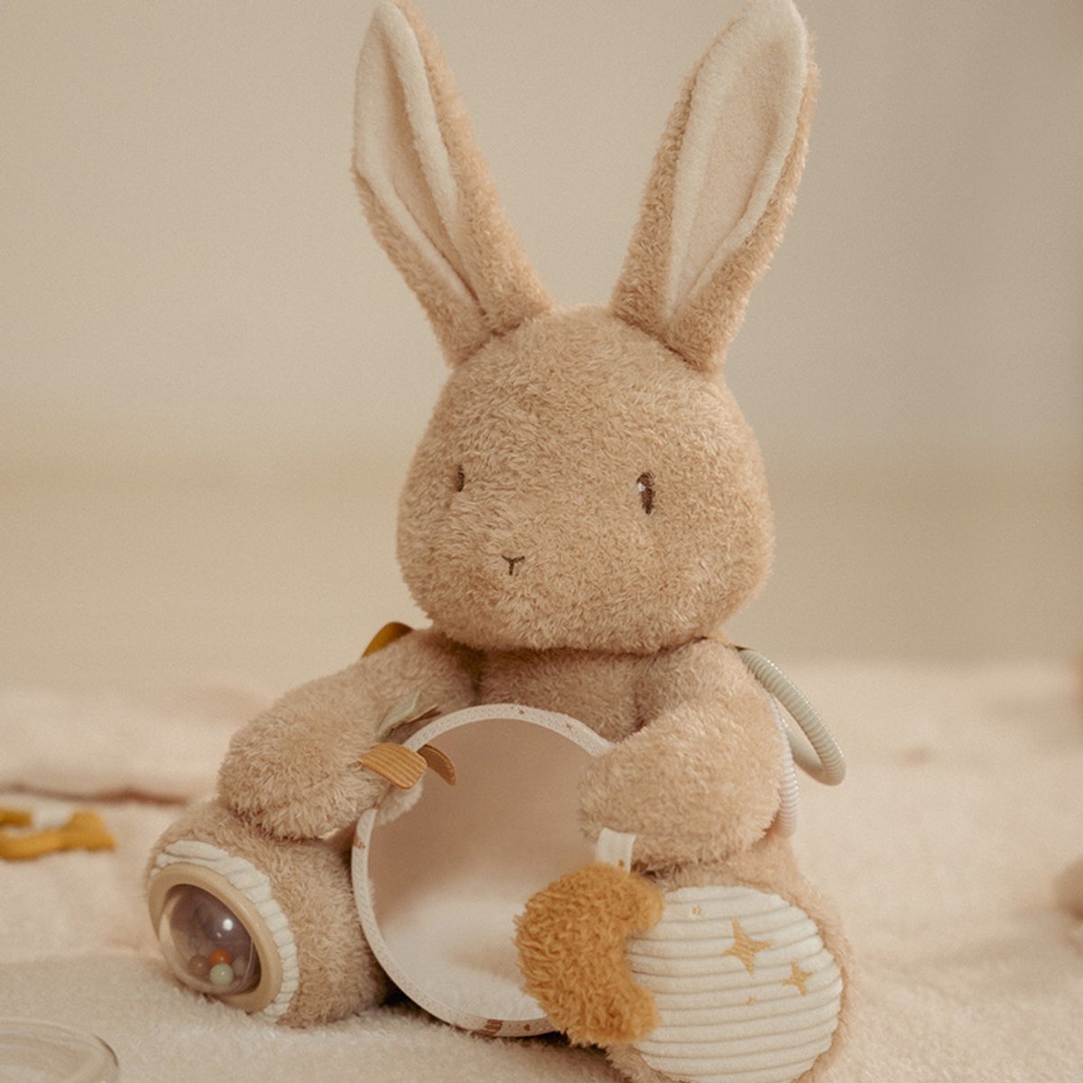 Little Dutch Pluche Activiteitenknuffel Konijn met of zonder Naam