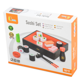 Viga Toys Houten Sushi set met of zonder naam