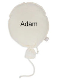 Jollein Ballon Ivory met of zonder Naam & Geboortedatum