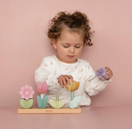 Little Dutch Stapelaar Bloemen met of zonder Naam & Geboortedatum