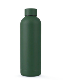 Drinkfles Rvs Mosgroen 500 ml met naam