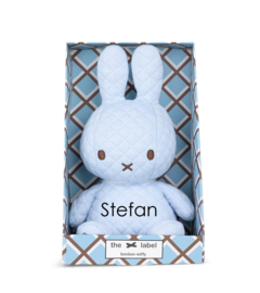 Nijntje Knuffel Blauw Giftbox met of zonder Naam