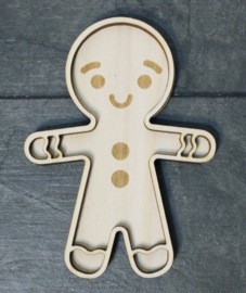 Vulvorm Gingerbread Mannetje