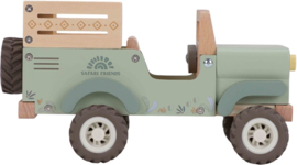Little Dutch houten Auto met Dieren evt. met naam