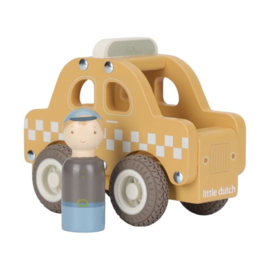 Little Dutch houten taxi met of zonder naam
