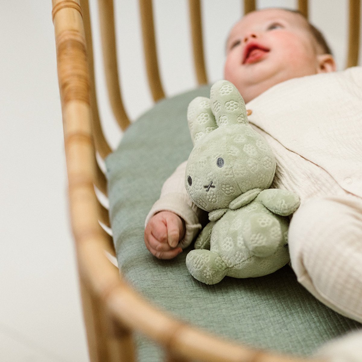 Nijntje Knuffel Groen met of zonder Naam