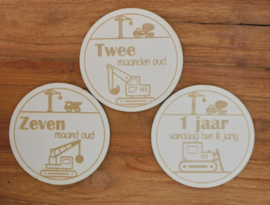 Little Dutch Gevuld Koffertje Voertuigen met of zonder Naam
