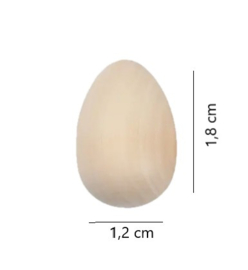 Houten Mini Eieren