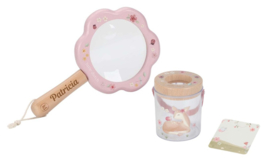 Little Dutch houten Vergrootglas & Insectenbakje Fairy Garden met of zonder naam