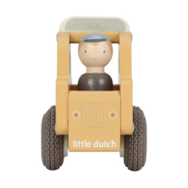 Little Dutch houten taxi met of zonder naam