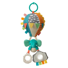 Luiertaart Playgro Olifant / lichtgevende rammelaar 2-laags