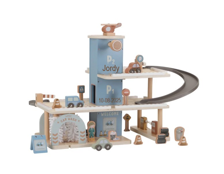 Little Dutch houten Garage met of zonder geboortegegevens