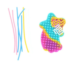 Curly Board - Figurenplaat Vallende Ster