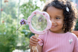 Little Dutch houten Vergrootglas & Insectenbakje Fairy Garden met of zonder naam