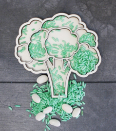 Vulvorm broccoli
