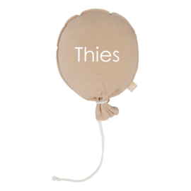 Jollein Ballon Biscuit met of zonder Naam & Geboortedatum