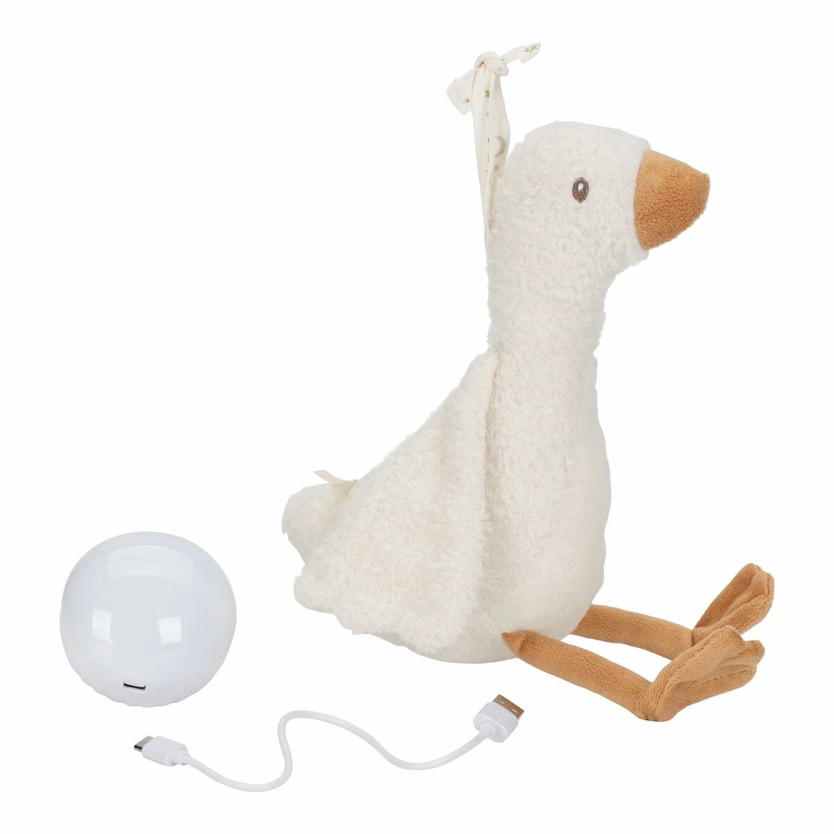Little Dutch Knuffel Gans Licht & Geluid Newborn met of zonder Naam