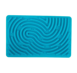 Curly Board - Figurenplaat Rechthoek Blauw groot