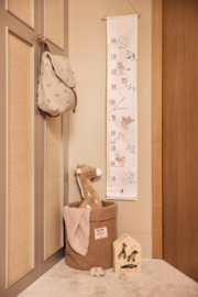 Jollein Groeimeter Lovely Birds met GRATIS HOUTEN NAAM