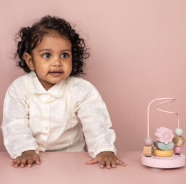 Little Dutch Activiteiten Spiraal Roze met of zonder Naam & Geboortedatum