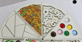 Vulvorm - Educatieve Pizza met speelmaterialen
